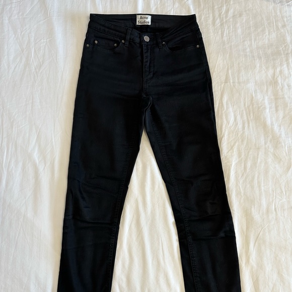 Acne Skinny Jeans Black - Picture 2 of 4